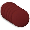 Pagalvėlės užvalkalas 6 vnt. HEERLEN Vyno raudona Ø 50 cm