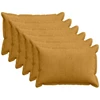Pagalvėlės užvalkalas 6 vnt. HOUTEN Geltona 30 x 50 cm