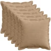 Pagalvėlės užvalkalas 6 vnt. HOUTEN Ruda 35 x 35 cm mančester
