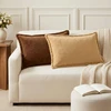 Pagalvėlės užvalkalas 6 vnt. HOUTEN Šviesiai rudas 50 x 70 cm