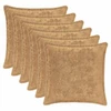 Pagalvėlės užvalkalas 6 vnt. HOUTEN Taupe 50 x 50 cm