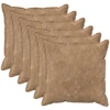 Pagalvėlės užvalkalas 6 vnt. HOUTEN Taupe 55 x 55 cm