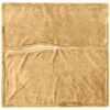 Pagalvėlės užvalkalas 6 vnt. HOUTEN Taupe 30 x 30 cm Flanelė