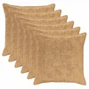 Pagalvėlės užvalkalas 6 vnt. HOUTEN Taupe 60 x 60 cm