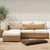 Pagalvėlės užvalkalas HOUTEN Taupe 40 x 145 cm
