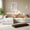 Pagalvėlės užvalkalas HOUTEN Taupe 40 x 145 cm