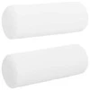 Pagalvės 2 pcs Balta Ø 25 x 70 cm audinys
