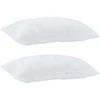 Pagalvė 2 pcs Balta 80 x 40 x 20 cm Medvilnė ir poliesteris