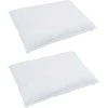Pagalvė su pagalve 2 pcs Balta 50 x 75 cm Plunksna