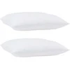 Pagalvė 2 pcs Balta 70 x 60 x 20 cm Medvilnė ir poliesteris