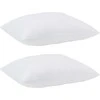 Pagalvė su pagalve 2 pcs Balta 70 x 61 x 20 cm Poliesteris