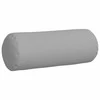 Pagalvės 2 pcs Debesų pilka Ø 25 x 70 cm audinys