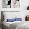 Pagalvės 2 pcs Džinsinės mėlynos Ø 15 x 40 cm audinys