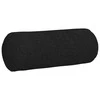 Pagalvės 2 pcs Juoda Ø 15 x 40 cm audinys