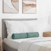 Pagalvės 2 pcs Jūrinė žalia Ø 15 x 40 cm Kordūrinis audinys