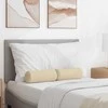 Pagalvės 2 pcs Kreminė Ø 15 x 40 cm audinys