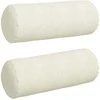 Pagalvės 2 pcs Kreminė Ø 25 x 70 cm Kordūrinis audinys