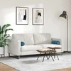 Pagalvės 2 pcs Mėlyna Ø 15 x 40 cm Kordūrinis audinys