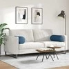 Pagalvės 2 pcs Mėlyna Ø 25 x 70 cm audinys