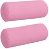 Pagalvės 2 pcs Rožinė Ø 15 x 40 cm audinys