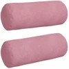 Pagalvės 2 pcs Rožinė Ø 15 x 40 cm Kordūrinis audinys