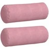Pagalvės 2 pcs Rožinė Ø 25 x 70 cm Kordūrinis audinys
