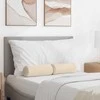 Pagalvės 2 pcs Smėlio Ø 15 x 40 cm Mikropluošto audinys