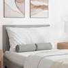 Pagalvės 2 pcs Šviesiai pilka Ø 15 x 40 cm Mikropluošto audinys