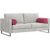 Pagalvės 2 pcs Vyno raudona Ø 25 x 70 cm Kordūrinis audinys