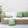 Išsklaidymo pagalvės Lapelis 4 pcs Lapų raštas 60 x 60 cm
