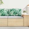 Pagalvėlė Lapelis Lapų raštas 70 x 40 x 12 cm Oksfordo audinys