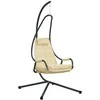 Kabantis kiaušinis Smėlio 94 x 107 x 196,5 cm Plienas