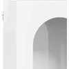Pakabinama spintelė ELST Itin blizgi balta 59 x 20 x 100 cm