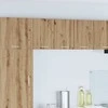 Pakabinama spintelė 2 pcs Amatininkų ąžuolas ir baltas