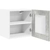 Pakabinama spintelė Riga 2 pcs Betono pilka 40 x 31 x 40 cm