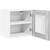 Pakabinama spintelė 2 pcs Pilkas Sonoma 40 x 31 x 40 cm