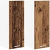 Pakabinama spintelė su saugykla 2 pcs Senos medienos ir baltos