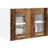 Pakabinama spintelė 2 pcs Senas medis 60 x 31 x 40 cm