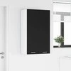 Pakabinama spintelė su saugykla Juodas ąžuolas 60 x 31 x 100 cm