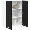 Pakabinama spintelė su saugykla Juodas ąžuolas 60 x 31 x 80 cm