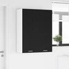 Pakabinama spintelė su saugykla Juodas ąžuolas 80 x 31 x 100 cm
