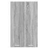 Pakabinama spintelė su saugykla Pilkas Sonoma 60 x 31 x 100 cm