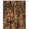 Pakabinama spintelė su saugykla Rūkyta ąžuolas 80 x 31 x 100 cm