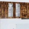 Pakabinama spintelė su saugykla Rūkyta ąžuolas 80 x 31 x 80 cm