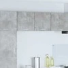 Pakabinama spintelė 2 pcs Betono pilka ir balta 40 x 31 x 40 cm