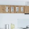 Pakabinama spintelė su saugykla Riga 2 pcs Amatininkų ąžuolas