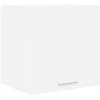 Pakabinama spintelė su saugykla 2 pcs Balta 40 x 31 x 40 cm