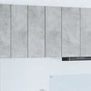 Pakabinama spintelė 2 pcs Betono pilka ir balta 30 x 31 x 80 cm