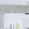 Pakabinama spintelė 2 pcs Betono pilka ir balta 60 x 31 x 40 cm