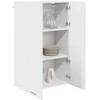 Pakabinama spintelė Balta 60 x 31 x 100 cm Apdirbta mediena